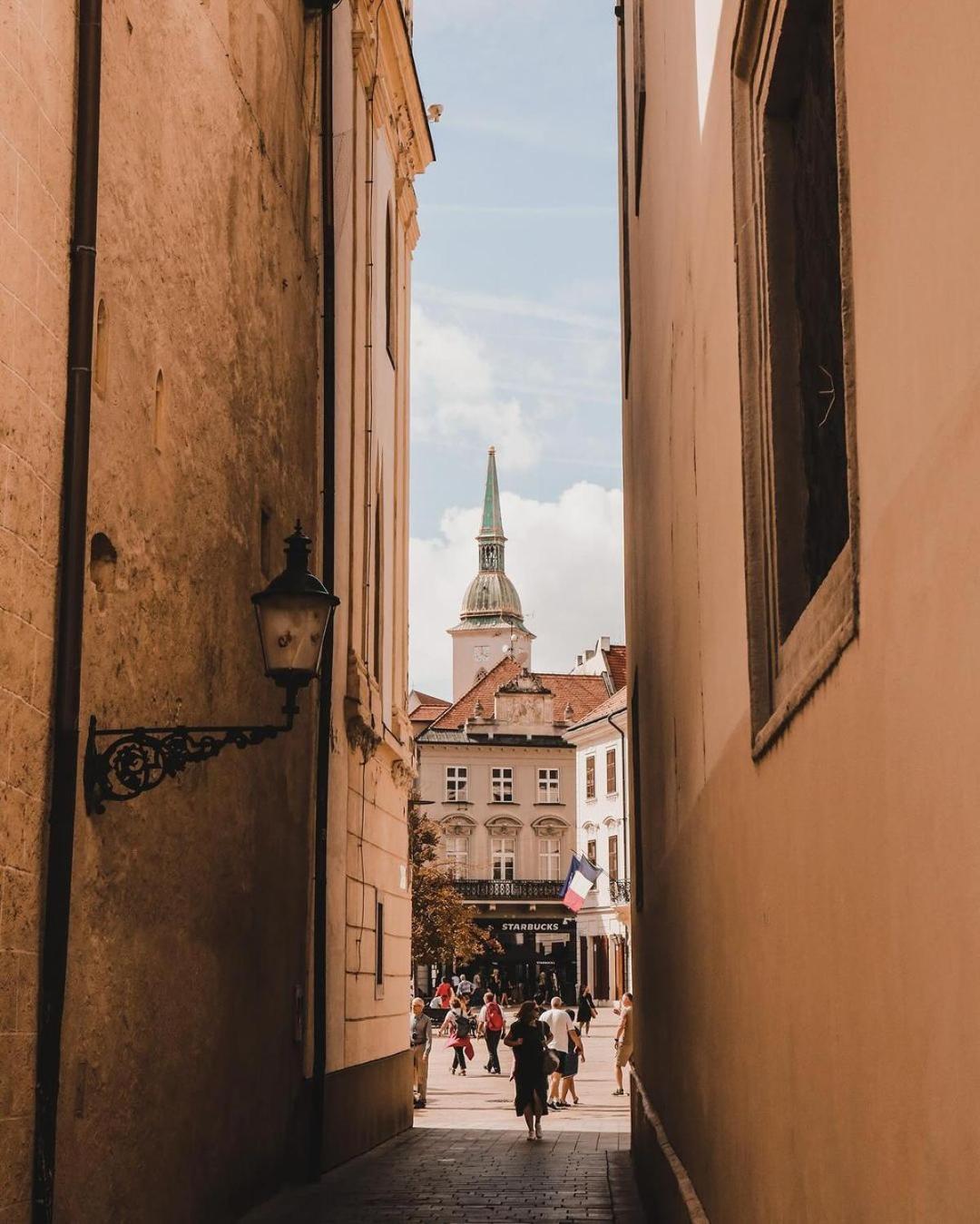 Extralarge Queen Room In The Heart Of Bratislava With Terrace Eksteriør bilde